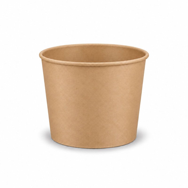 26oz Kraft Heavy Duty Soup Containers - GreenFeel