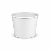 12oz White Heavy Duty Soup Containers - GreenFeel