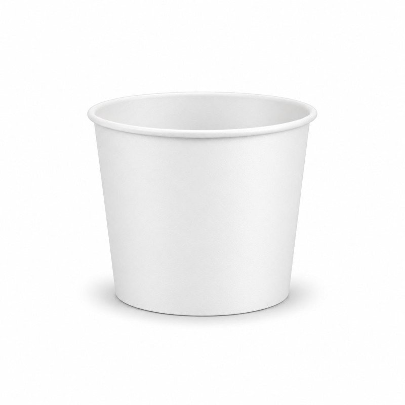26oz White Heavy Duty Soup Containers - GreenFeel