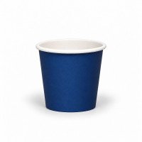 4oz Single Wall Navy Blue Paper Cup - GreenFeel