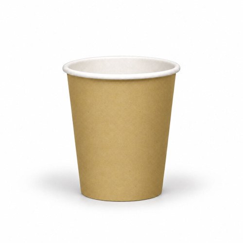 8oz Single Wall Kraft Paper Cup - GreenFeel