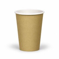 12oz Single Wall Kraft Paper Cup - GreenFeel