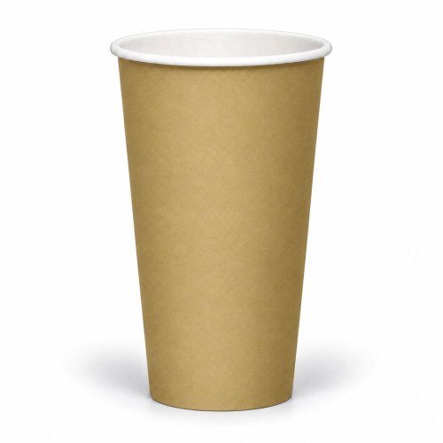 16oz Single Wall Kraft Paper Cup - GreenFeel