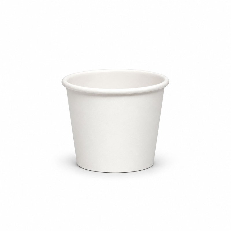 4oz White Paper Cup | Single Wall