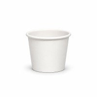 4oz White Paper Cup | Single Wall