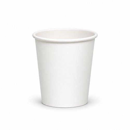 8oz White Paper Cup | Single Wall