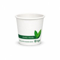 4oz Single Wall Ingeo Paper Cup | Biodegradable - GreenFeel