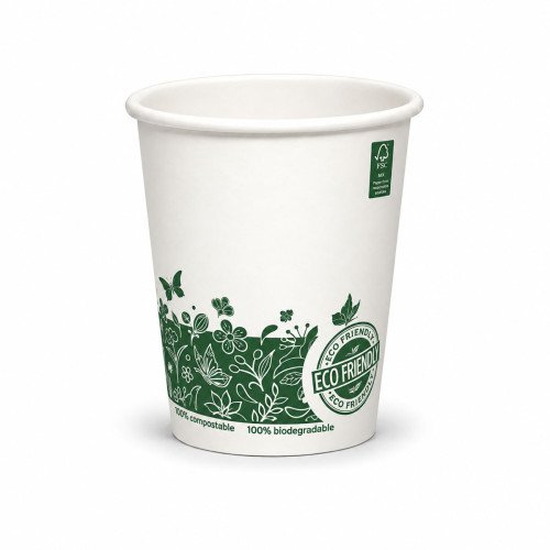 12oz Single Wall GreenFeel Biodegradable Paper Cups - GreenFeel