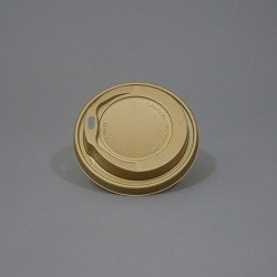 Gold Lids To Fit 12/16/20oz Paper Cups - GreenFeel