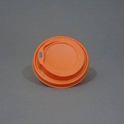 Orange Lids To Fit 12/16/20oz Paper Cups - GreenFeel