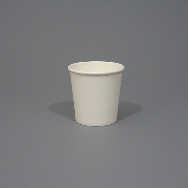 4oz Single Wall White Paper Cup