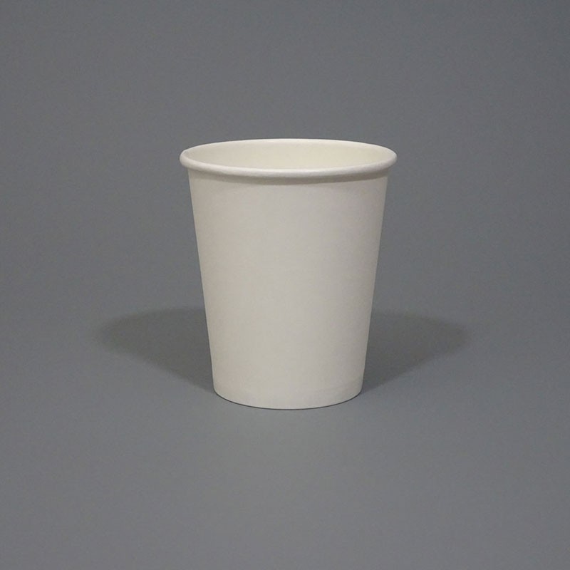 8oz Single Wall White Paper Cup