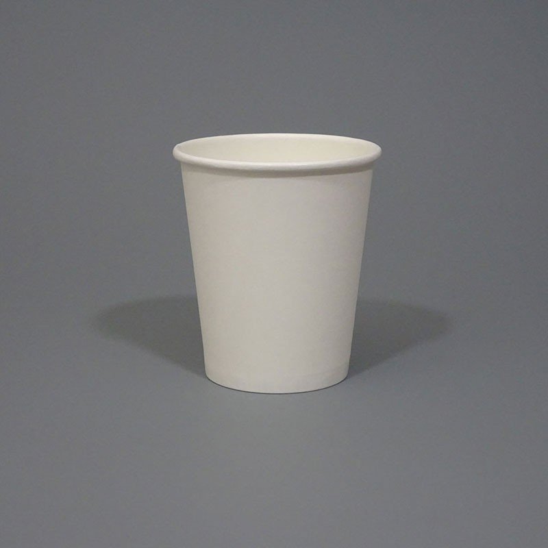8oz White Paper Cup | Single Wall