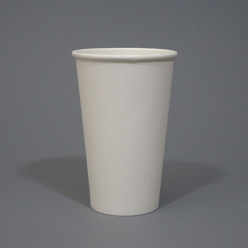 16oz White Paper Cup | Single Wall