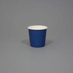 4oz Single Wall Navy Blue Paper Cup - GreenFeel