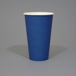16oz Single Wall Navy Blue Paper Cup - GreenFeel