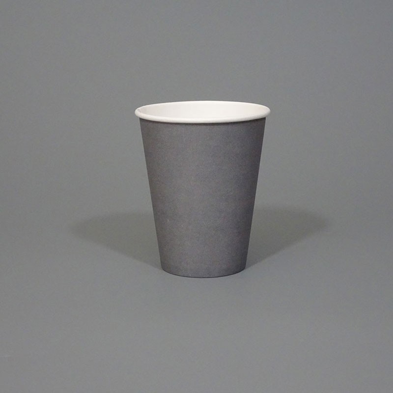 8oz Single Wall Grey Paper Cup
