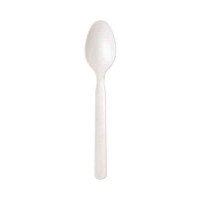 Compostable White CPLA Teaspoons- GreenFeel
