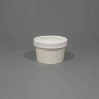 12oz White Heavy Duty Soup Containers & Paper Lids - GreenFeel