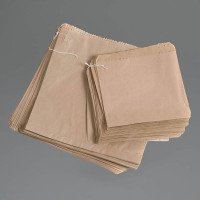 6 x 6" Kraft Strung Paper Bags | Compostable