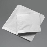 8.5 x 8.5" White Compostable Strung Paper Bags - GreenFeel