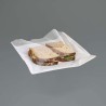 7 x 7" White Film Fronted Greaseproof Paper Bags - GreenFeel