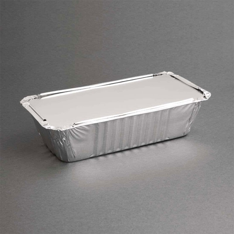 No. 3 Aluminium Foil Food Containers & Foil Lined Lids
