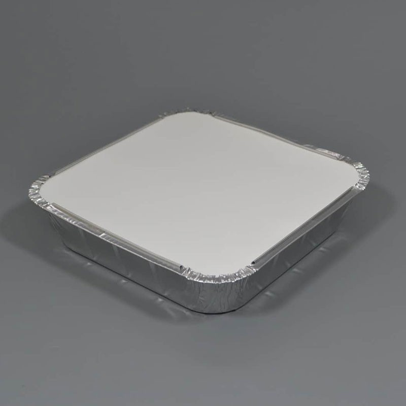No. 4 Aluminium Foil Food Containers & Foil Lined Lids
