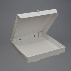 10" Plain White Pizza Boxes - GreenFeel