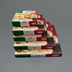 14" Italian Printed Pizza Boxes - GreenFeel