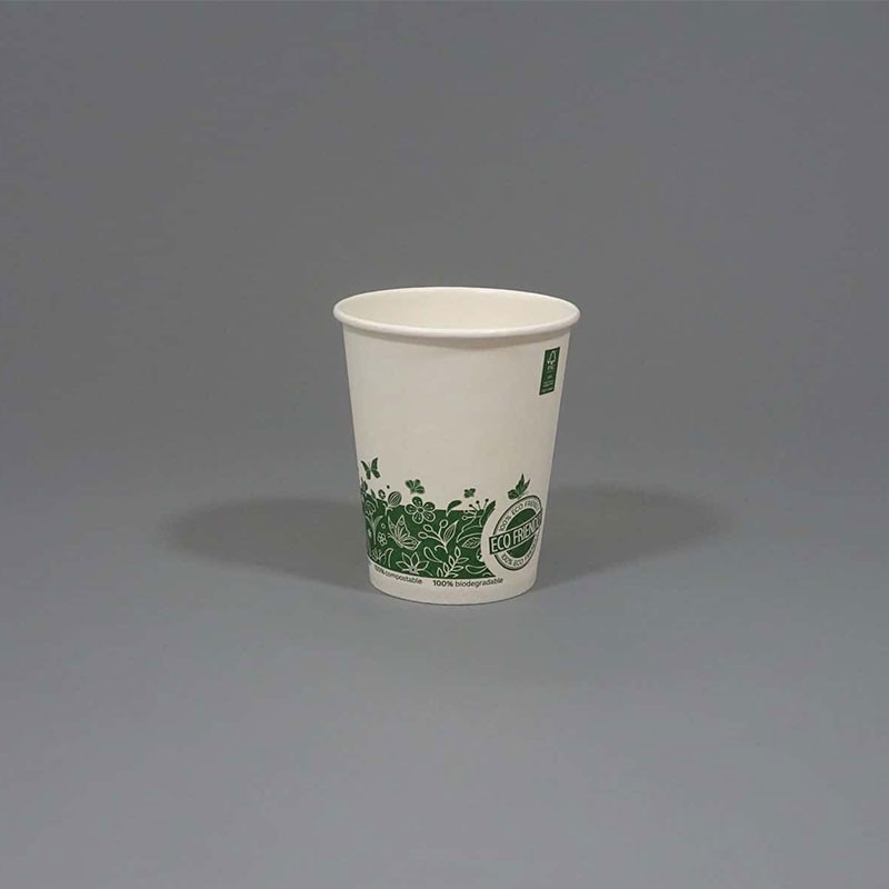 6oz Single Wall GreenFeel Biodegradable Paper Cup