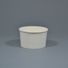 6oz Plain White Paper Ice Cream Tubs - GreenFeel