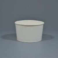 8oz White Paper Ice Cream Tubs