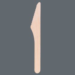 Biodegradable Wooden Knives - GreenFeel