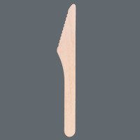Biodegradable Wooden Knives - GreenFeel
