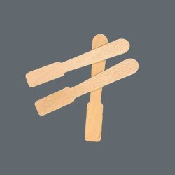 80mm x 12mm Wooden Ice Cream Spoon - GreenFeel