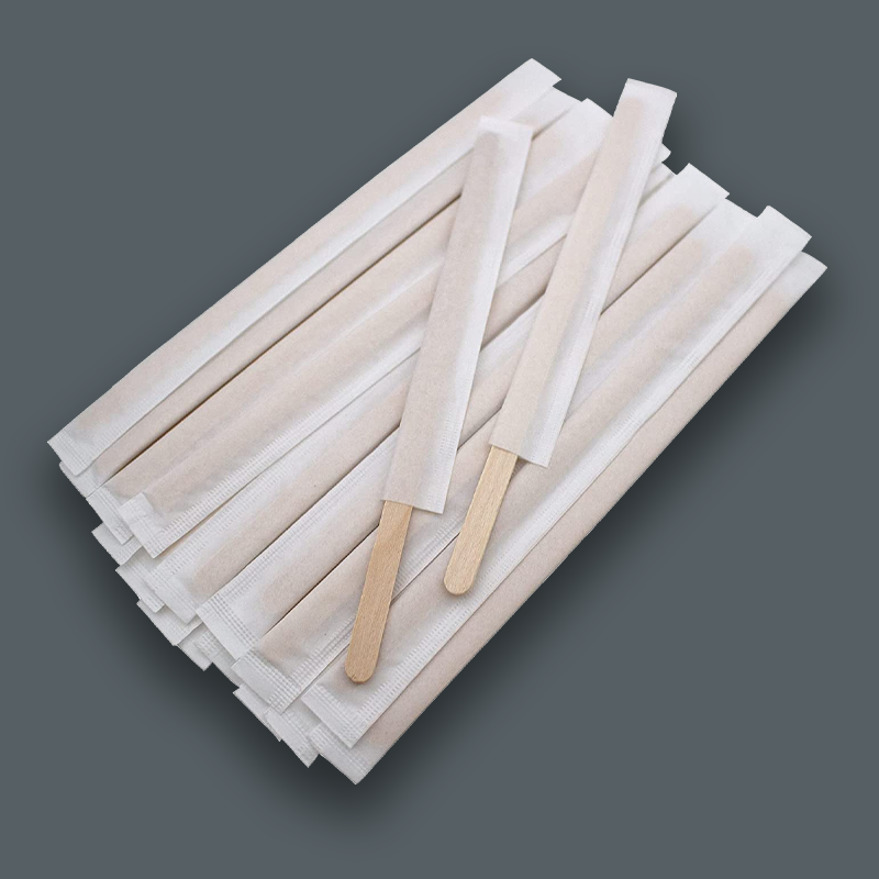 Individually Wrapped Vending Machine Stirrers 105mm