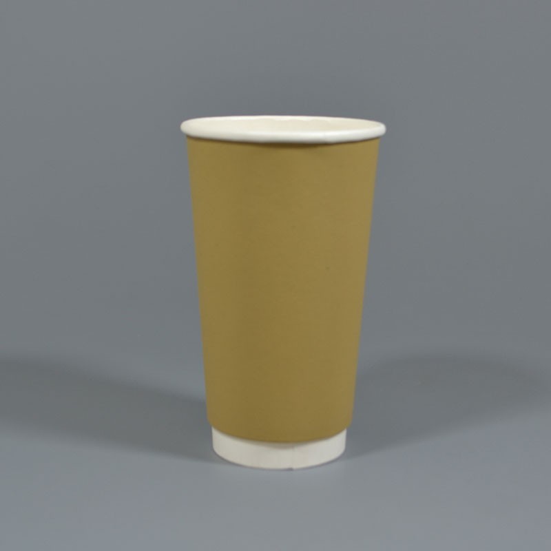 16oz Double Wall Kraft Paper Cups