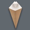 Paper Chip Cones With Dip Corner - GreenFeel