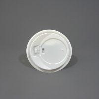 White Sip Lock Reclosable Lids To Fit 8oz Paper Cups - GreenFeel