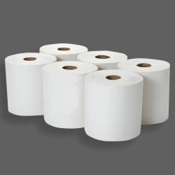 White 2-Ply Centre-Feed Rolls, 120m